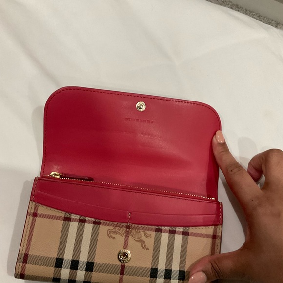 Burberry check wallet - Picture 2 of 3